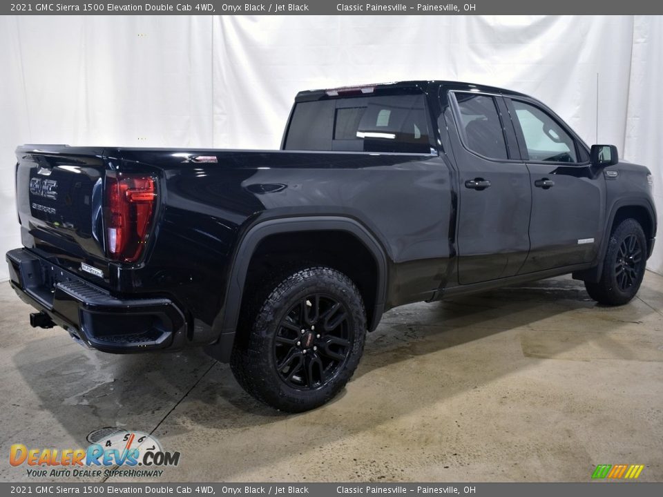 2021 GMC Sierra 1500 Elevation Double Cab 4WD Onyx Black / Jet Black Photo #2