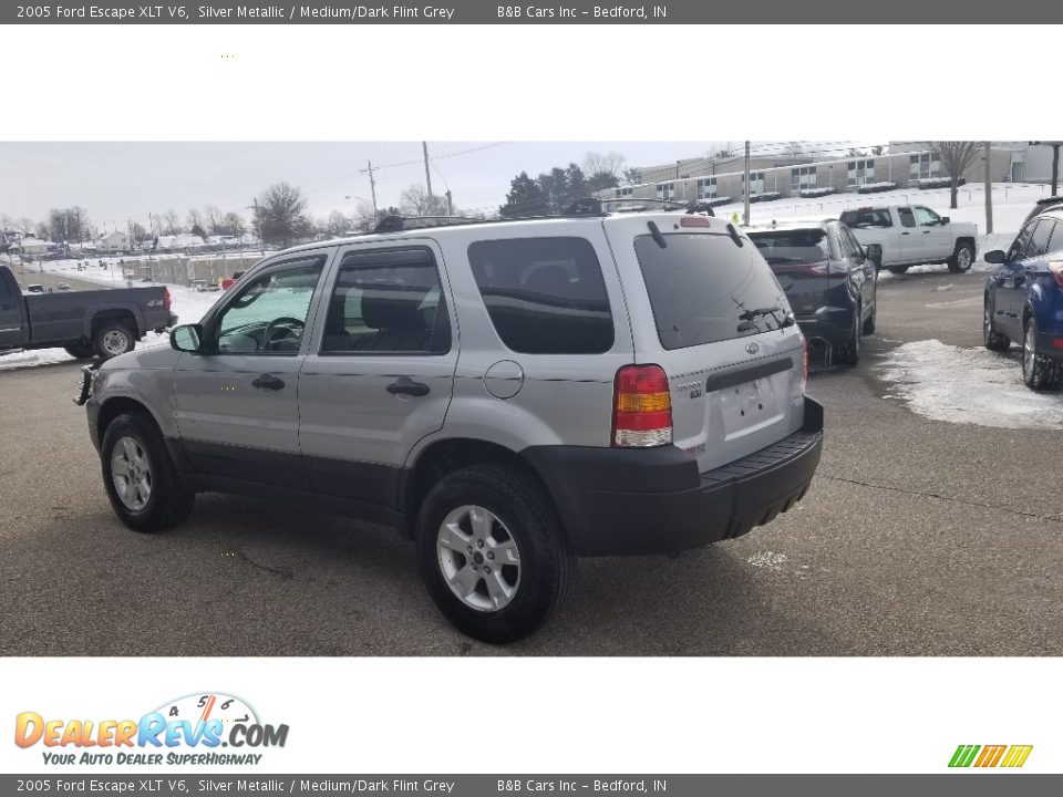 2005 Ford Escape XLT V6 Silver Metallic / Medium/Dark Flint Grey Photo #20