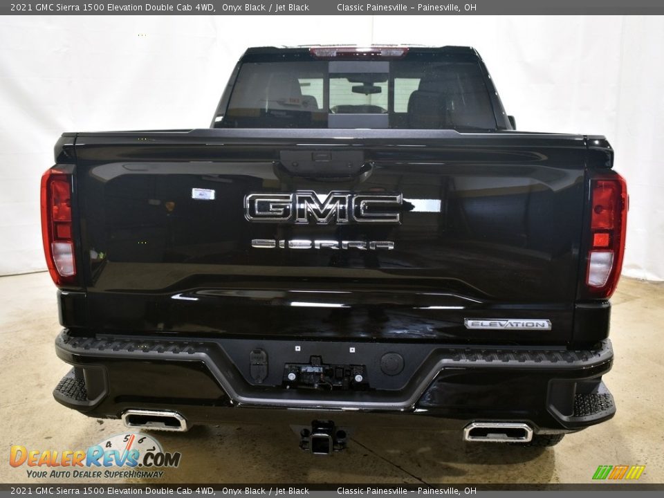 2021 GMC Sierra 1500 Elevation Double Cab 4WD Onyx Black / Jet Black Photo #3