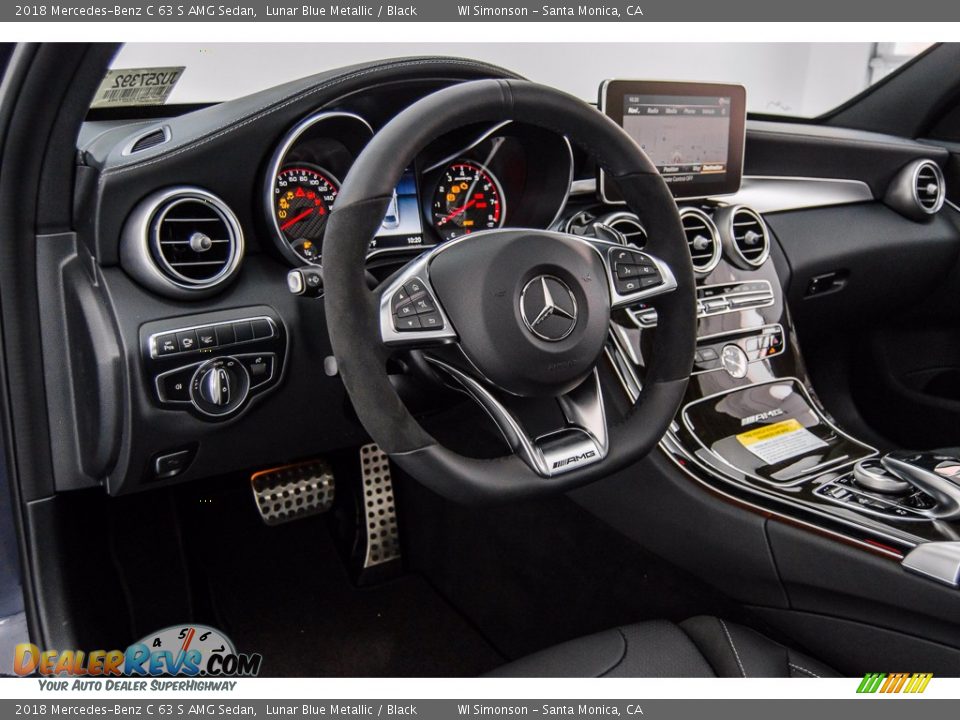 Dashboard of 2018 Mercedes-Benz C 63 S AMG Sedan Photo #29