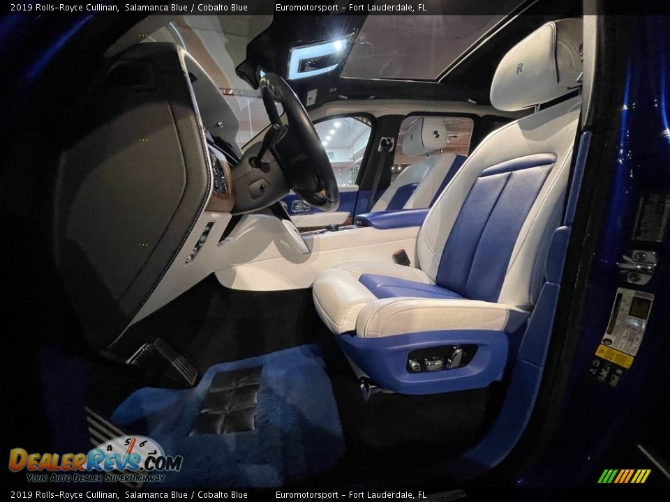 Cobalto Blue Interior - 2019 Rolls-Royce Cullinan  Photo #6