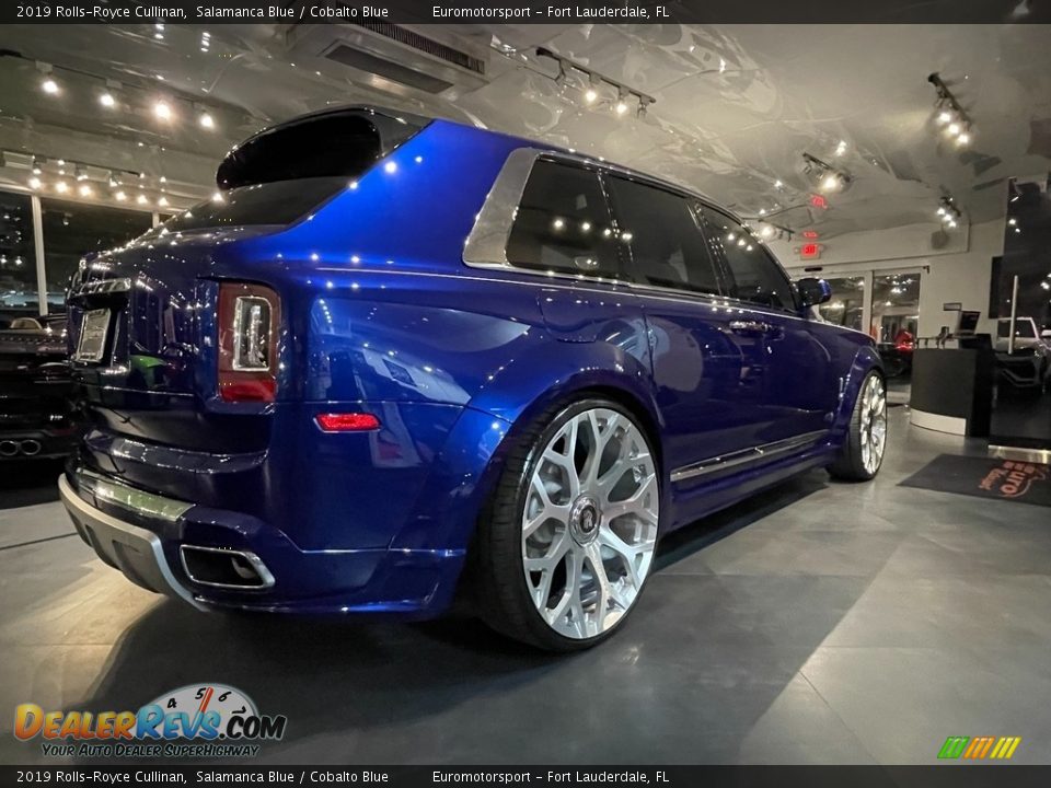 2019 Rolls-Royce Cullinan Salamanca Blue / Cobalto Blue Photo #10