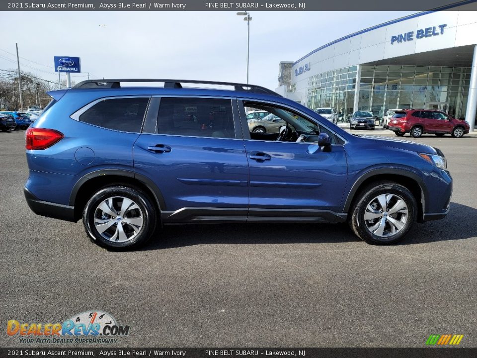 2021 Subaru Ascent Premium Abyss Blue Pearl / Warm Ivory Photo #23