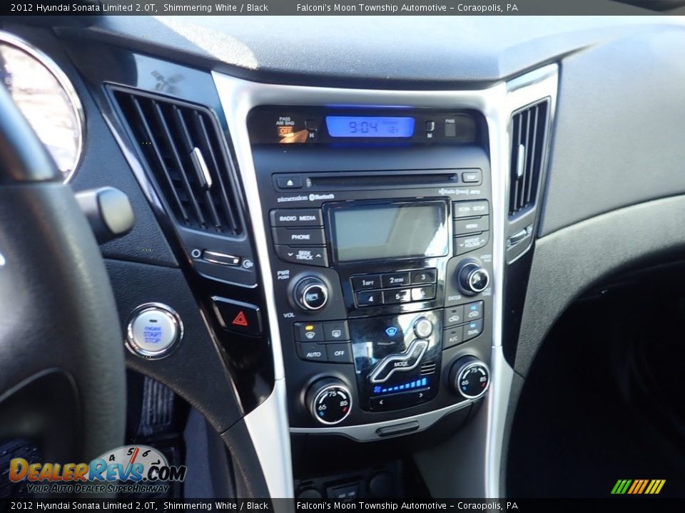 2012 Hyundai Sonata Limited 2.0T Shimmering White / Black Photo #22