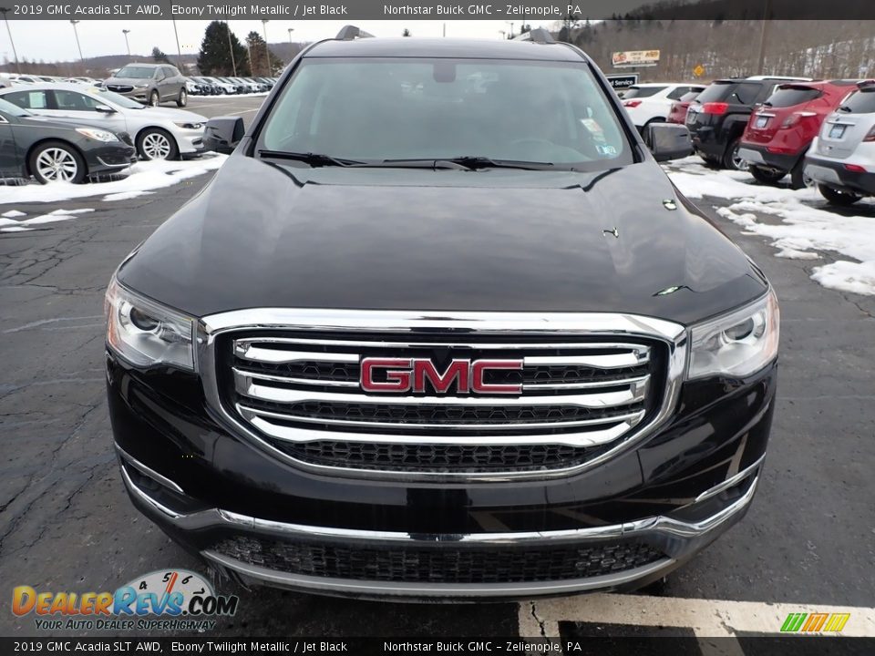 2019 GMC Acadia SLT AWD Ebony Twilight Metallic / Jet Black Photo #3