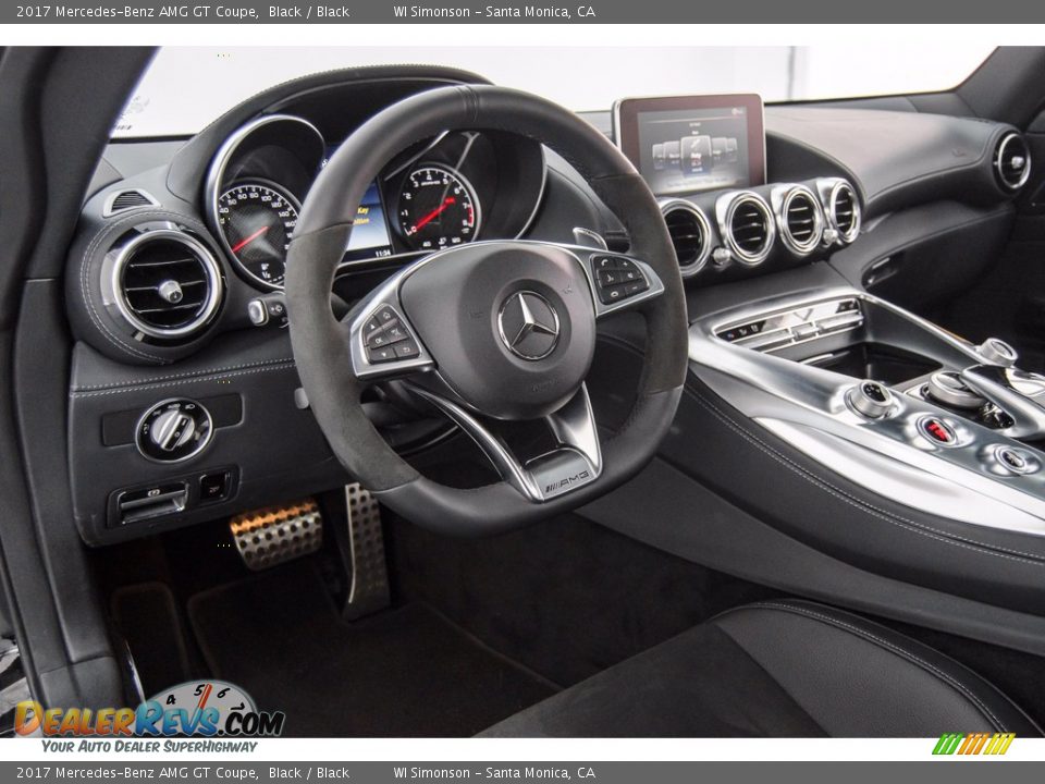 Front Seat of 2017 Mercedes-Benz AMG GT Coupe Photo #6
