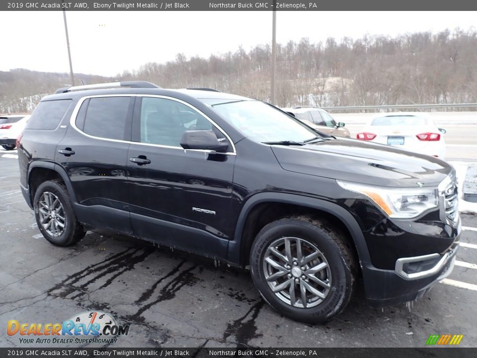 2019 GMC Acadia SLT AWD Ebony Twilight Metallic / Jet Black Photo #4