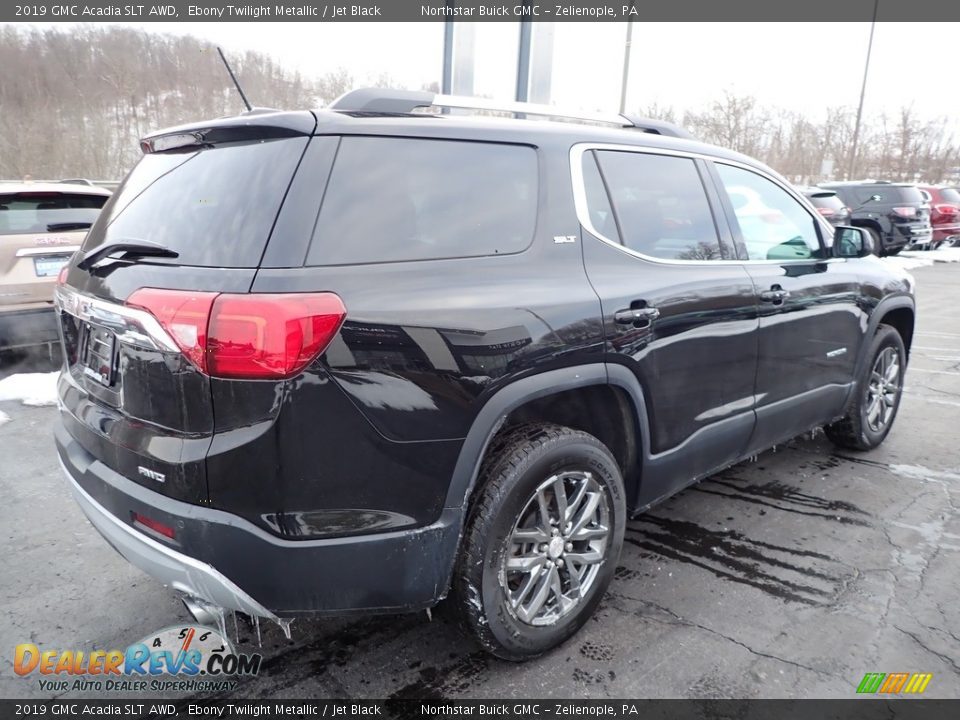 2019 GMC Acadia SLT AWD Ebony Twilight Metallic / Jet Black Photo #8