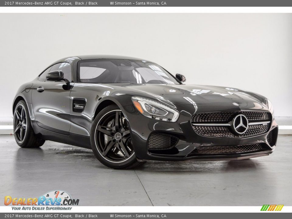 Black 2017 Mercedes-Benz AMG GT Coupe Photo #12