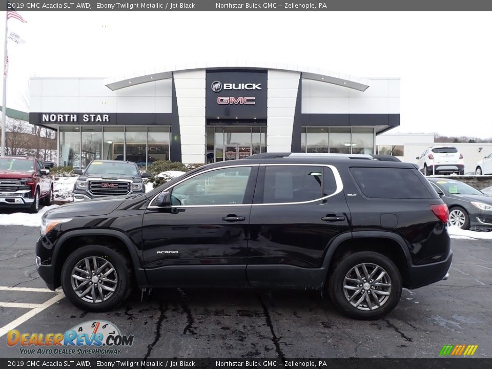 2019 GMC Acadia SLT AWD Ebony Twilight Metallic / Jet Black Photo #12