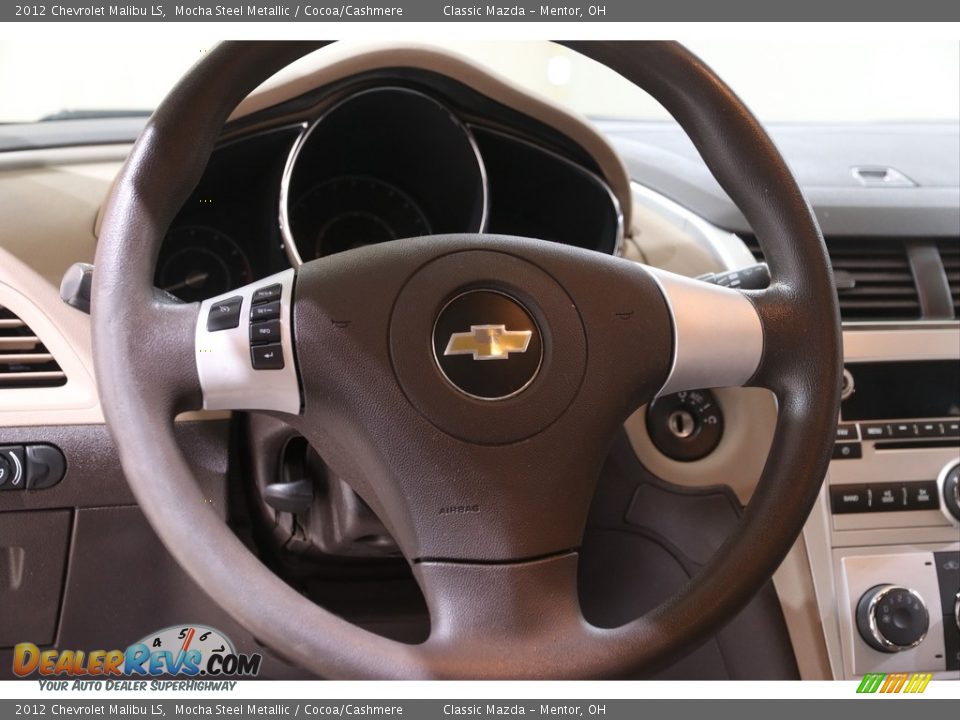 2012 Chevrolet Malibu LS Mocha Steel Metallic / Cocoa/Cashmere Photo #7