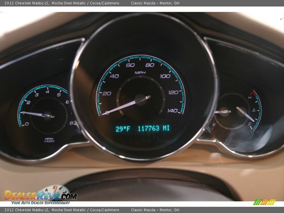 2012 Chevrolet Malibu LS Mocha Steel Metallic / Cocoa/Cashmere Photo #8