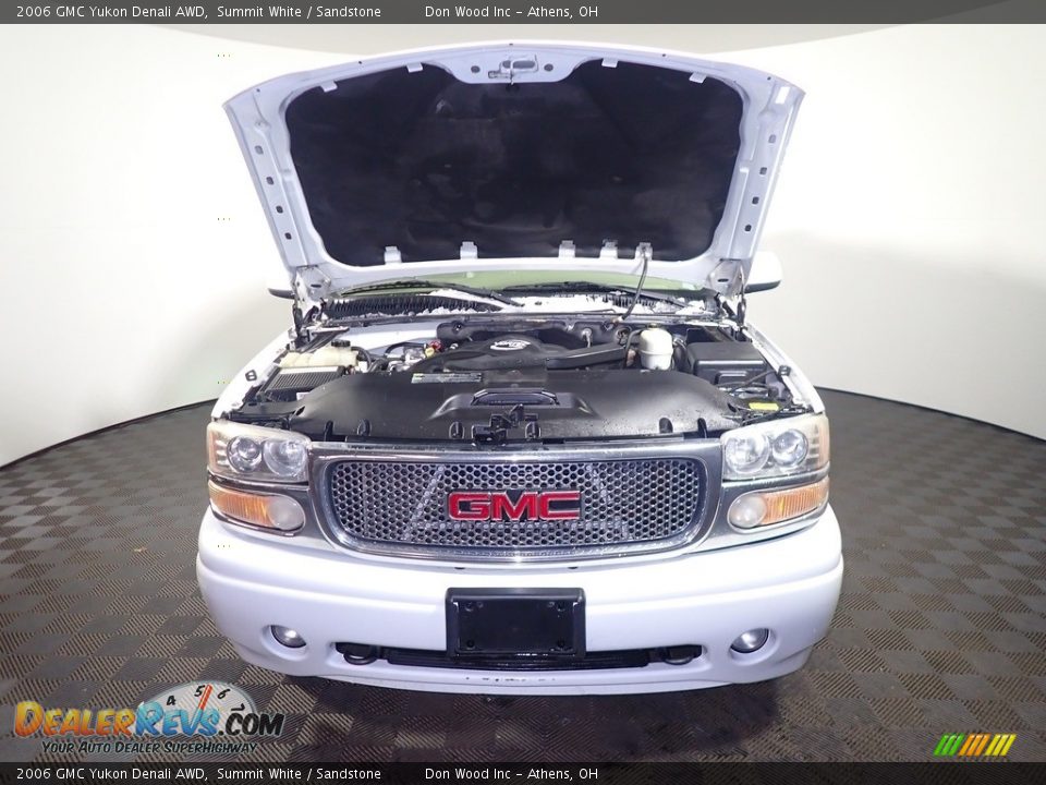 2006 GMC Yukon Denali AWD Summit White / Sandstone Photo #7