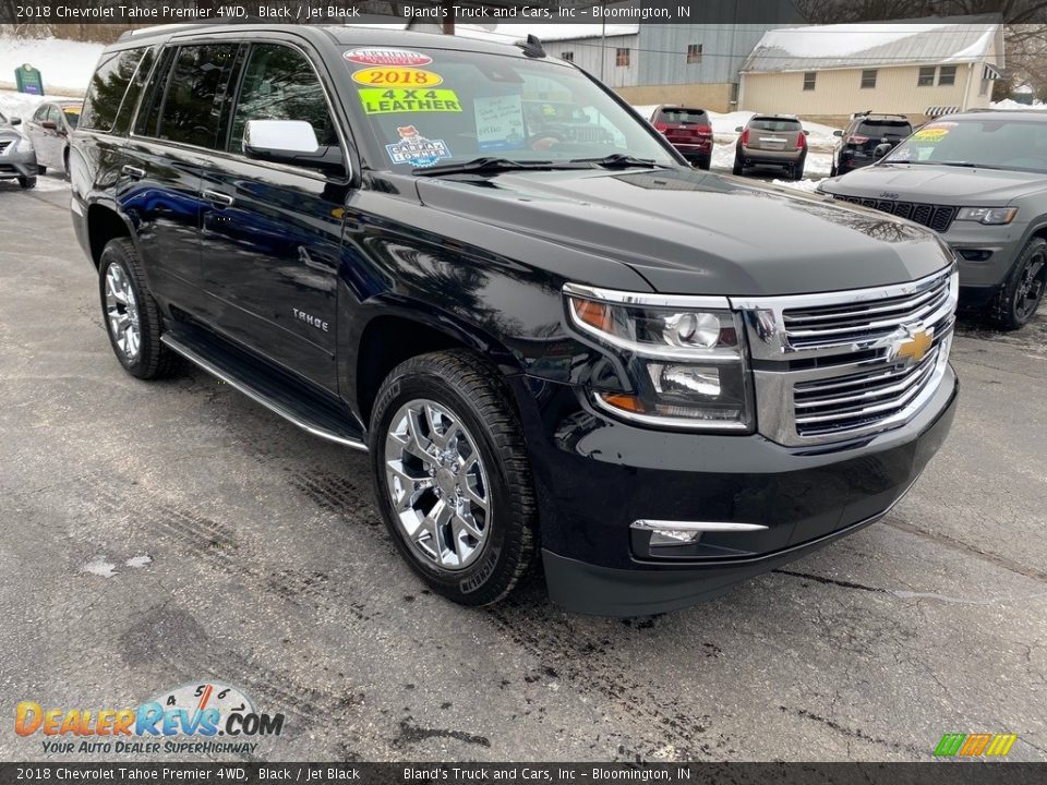 2018 Chevrolet Tahoe Premier 4WD Black / Jet Black Photo #4