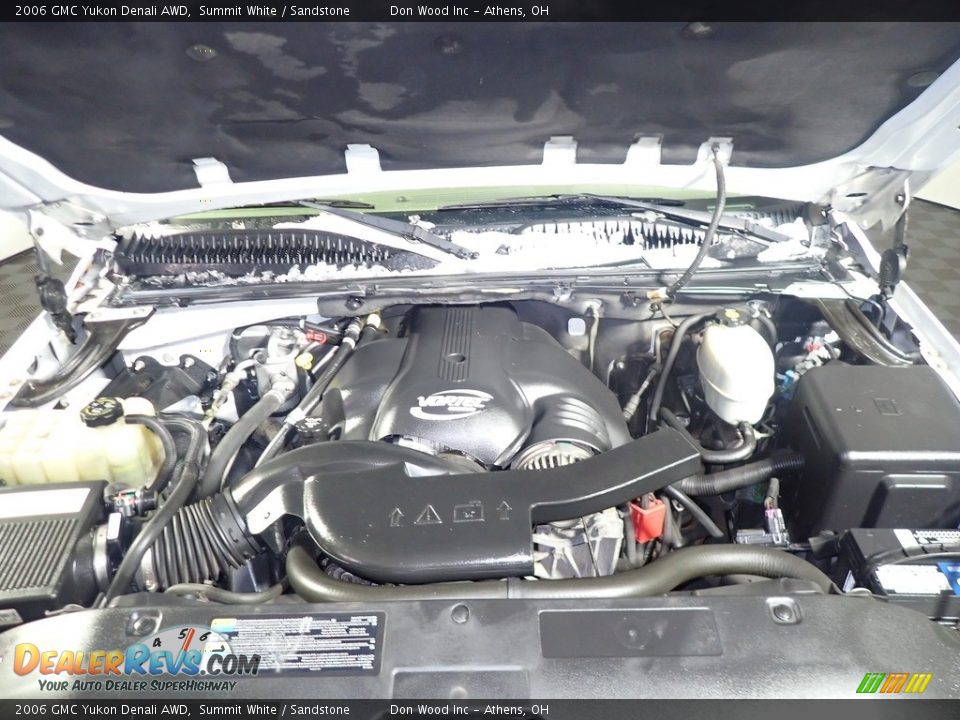 2006 GMC Yukon Denali AWD Summit White / Sandstone Photo #8