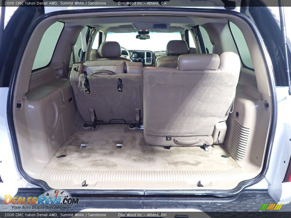 2006 GMC Yukon Denali AWD Summit White / Sandstone Photo #17
