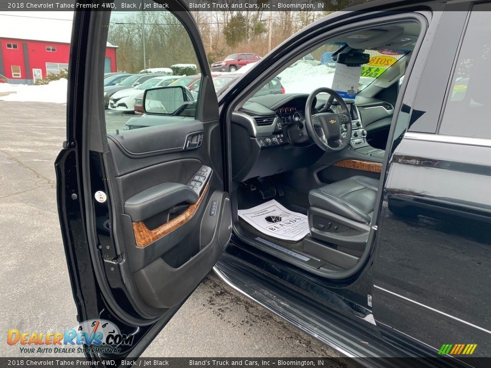 2018 Chevrolet Tahoe Premier 4WD Black / Jet Black Photo #13