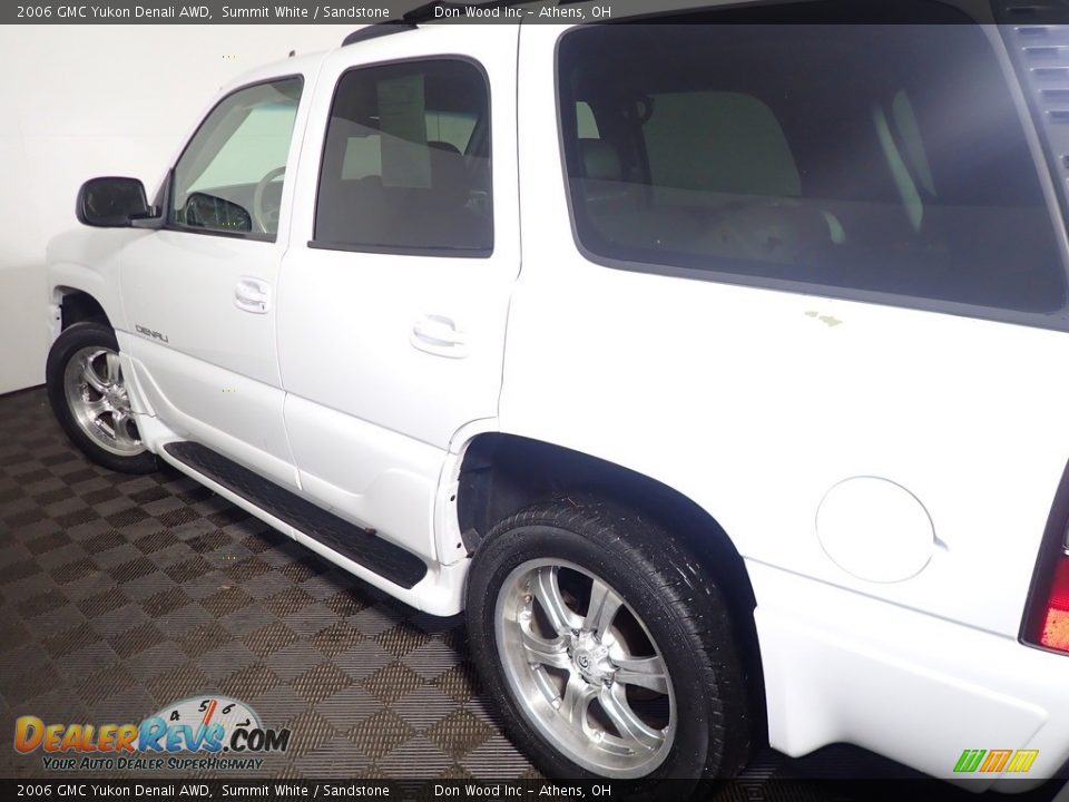 2006 GMC Yukon Denali AWD Summit White / Sandstone Photo #20