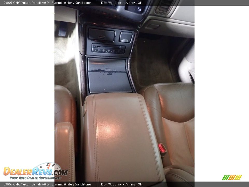 2006 GMC Yukon Denali AWD Summit White / Sandstone Photo #34