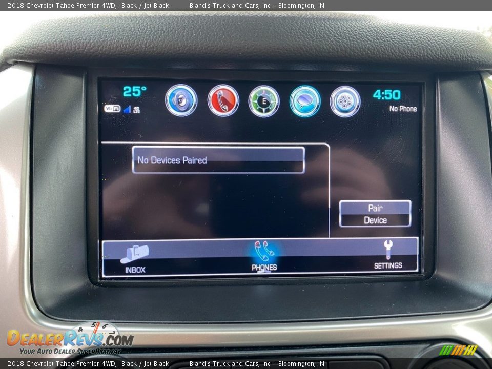 2018 Chevrolet Tahoe Premier 4WD Black / Jet Black Photo #32
