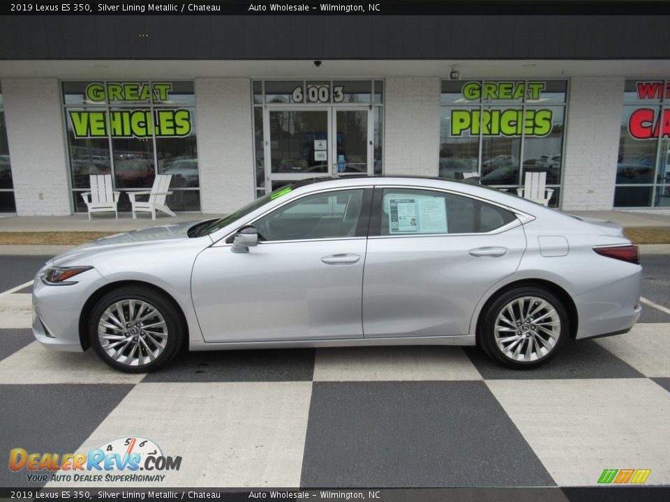 2019 Lexus ES 350 Silver Lining Metallic / Chateau Photo #1