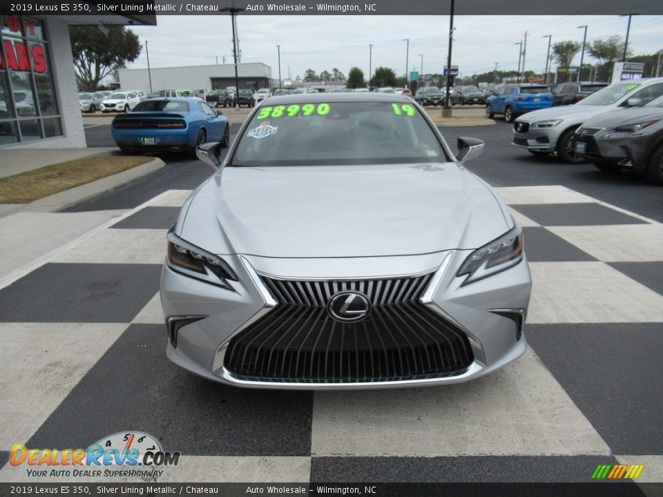 2019 Lexus ES 350 Silver Lining Metallic / Chateau Photo #2