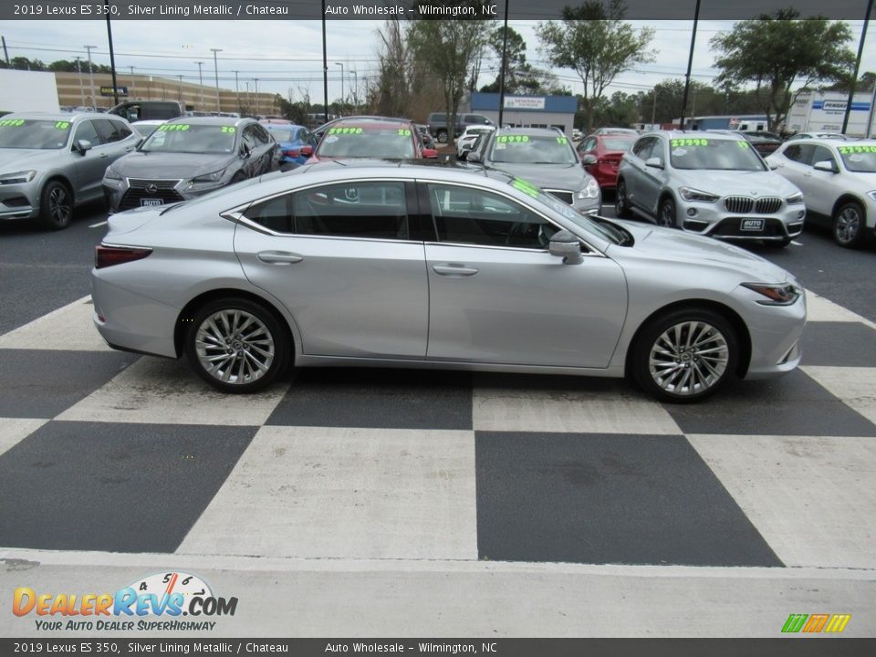 2019 Lexus ES 350 Silver Lining Metallic / Chateau Photo #3