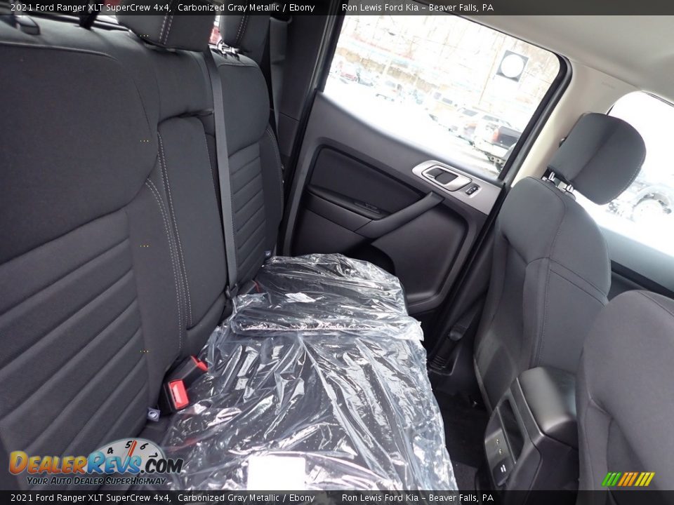 2021 Ford Ranger XLT SuperCrew 4x4 Carbonized Gray Metallic / Ebony Photo #10