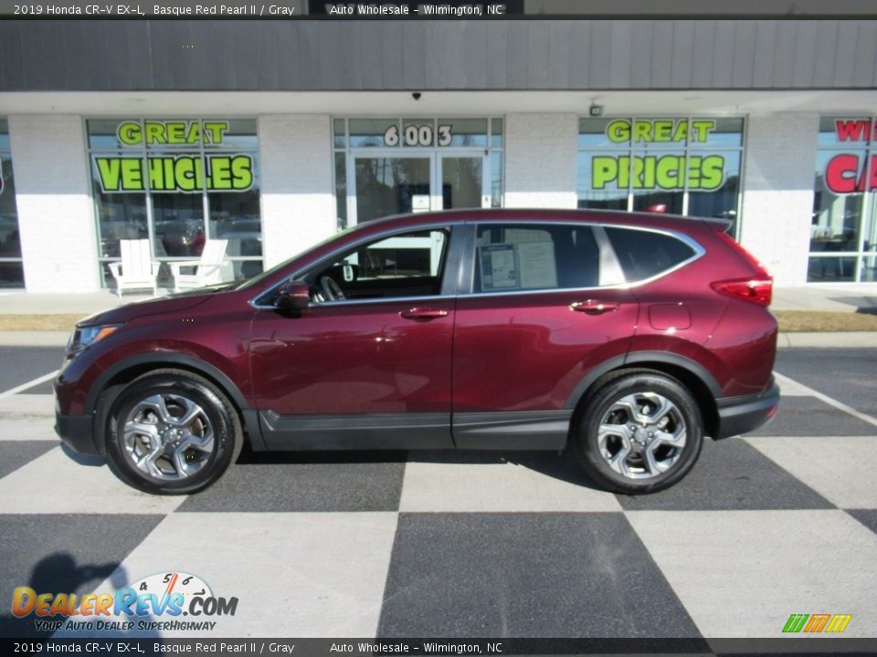 2019 Honda CR-V EX-L Basque Red Pearl II / Gray Photo #1