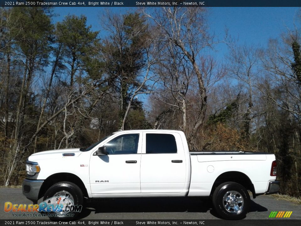 2021 Ram 2500 Tradesman Crew Cab 4x4 Bright White / Black Photo #1