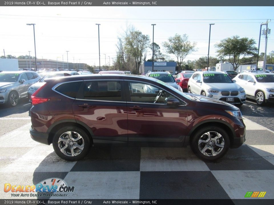 2019 Honda CR-V EX-L Basque Red Pearl II / Gray Photo #3