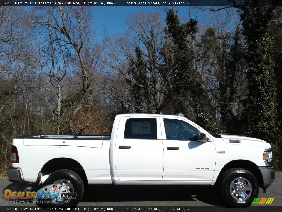 2021 Ram 2500 Tradesman Crew Cab 4x4 Bright White / Black Photo #5