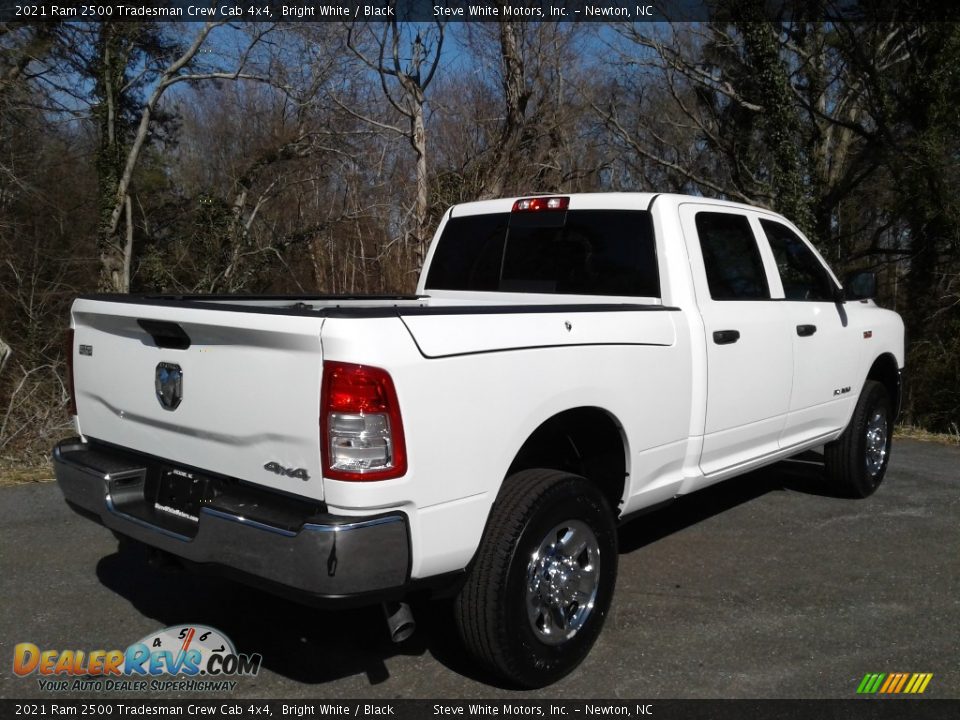 2021 Ram 2500 Tradesman Crew Cab 4x4 Bright White / Black Photo #6