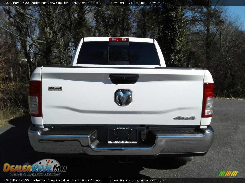 2021 Ram 2500 Tradesman Crew Cab 4x4 Bright White / Black Photo #8