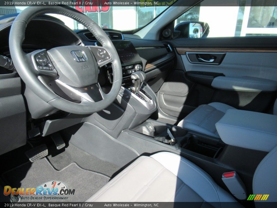 2019 Honda CR-V EX-L Basque Red Pearl II / Gray Photo #10