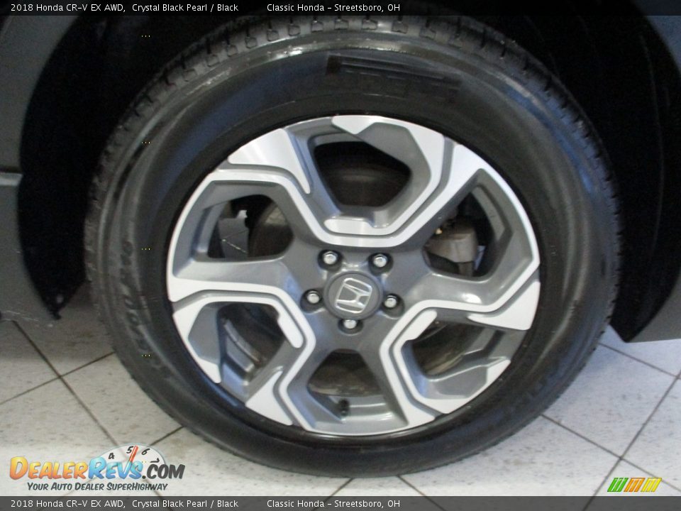2018 Honda CR-V EX AWD Crystal Black Pearl / Black Photo #5