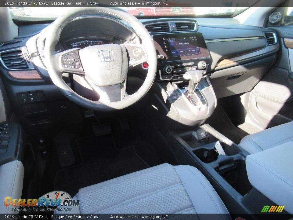 2019 Honda CR-V EX-L Basque Red Pearl II / Gray Photo #15