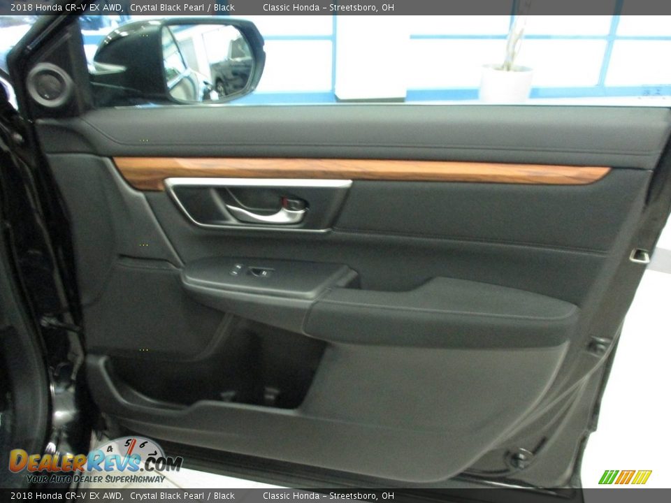 2018 Honda CR-V EX AWD Crystal Black Pearl / Black Photo #14