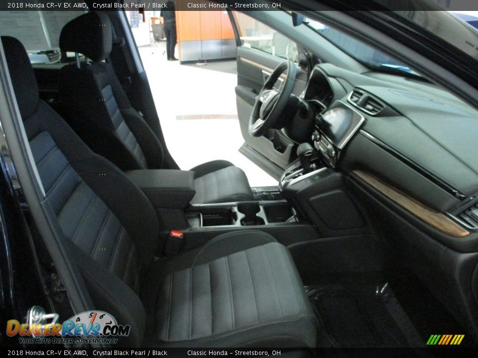 2018 Honda CR-V EX AWD Crystal Black Pearl / Black Photo #16