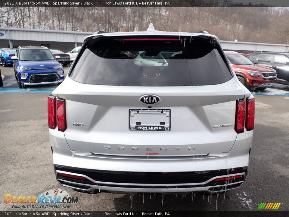 2021 Kia Sorento SX AWD Sparkling Silver / Black Photo #3