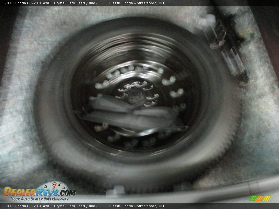 2018 Honda CR-V EX AWD Crystal Black Pearl / Black Photo #22