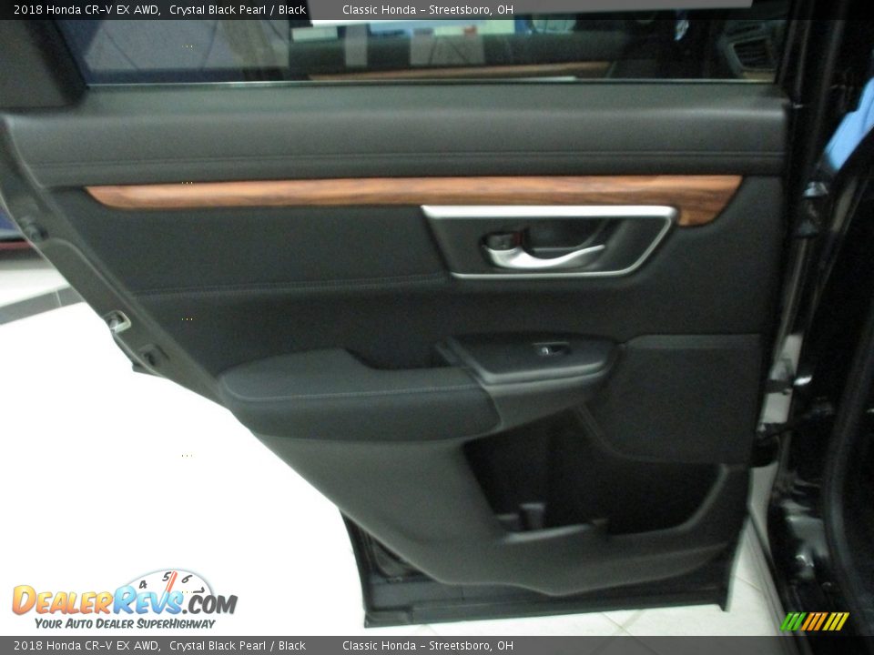 2018 Honda CR-V EX AWD Crystal Black Pearl / Black Photo #23