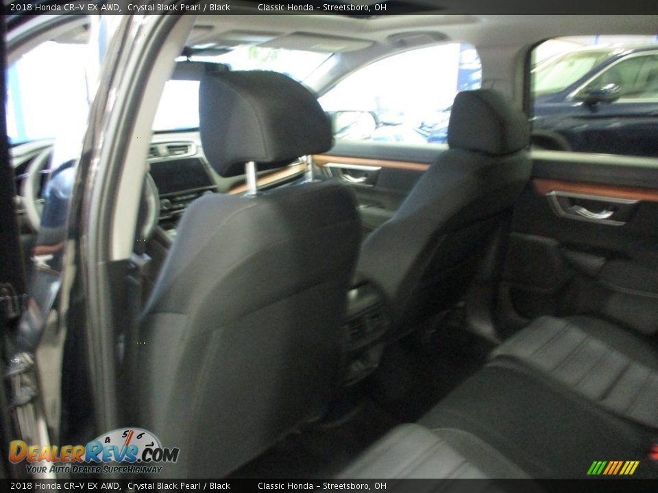 2018 Honda CR-V EX AWD Crystal Black Pearl / Black Photo #24