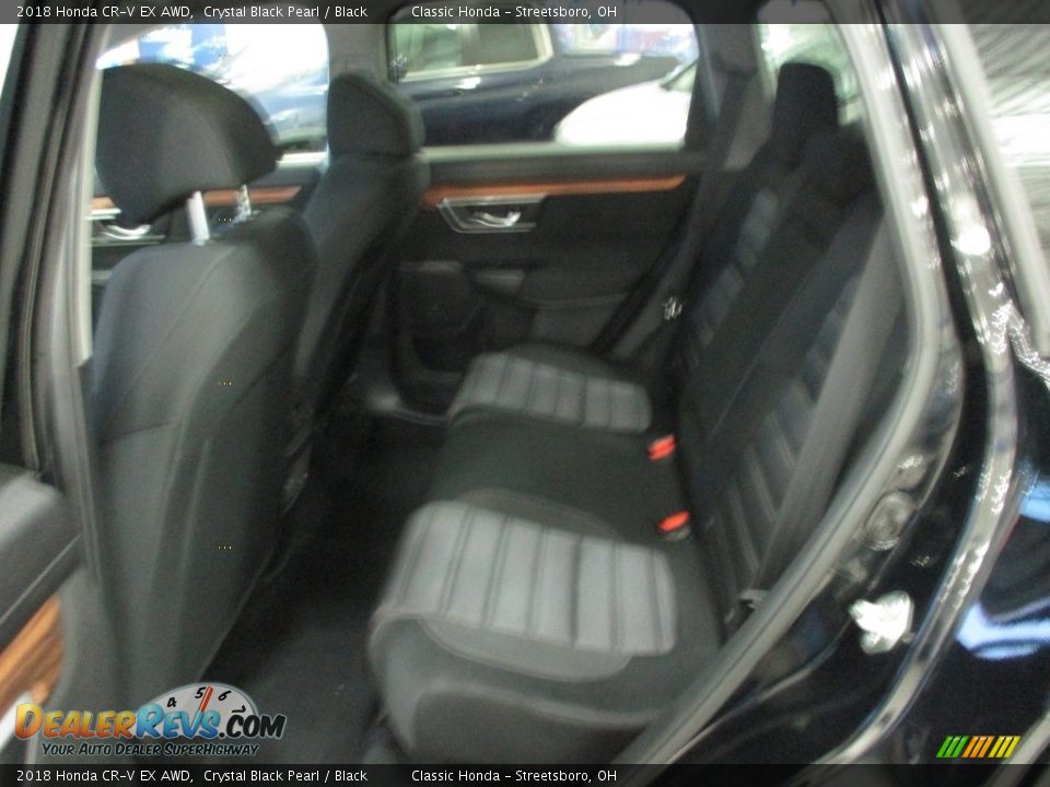 2018 Honda CR-V EX AWD Crystal Black Pearl / Black Photo #25
