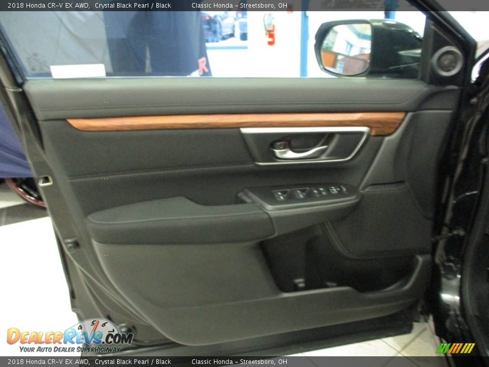 2018 Honda CR-V EX AWD Crystal Black Pearl / Black Photo #26