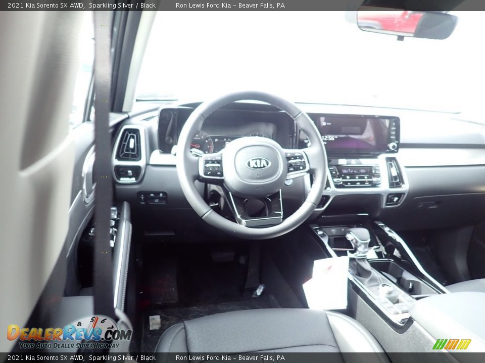 2021 Kia Sorento SX AWD Sparkling Silver / Black Photo #12