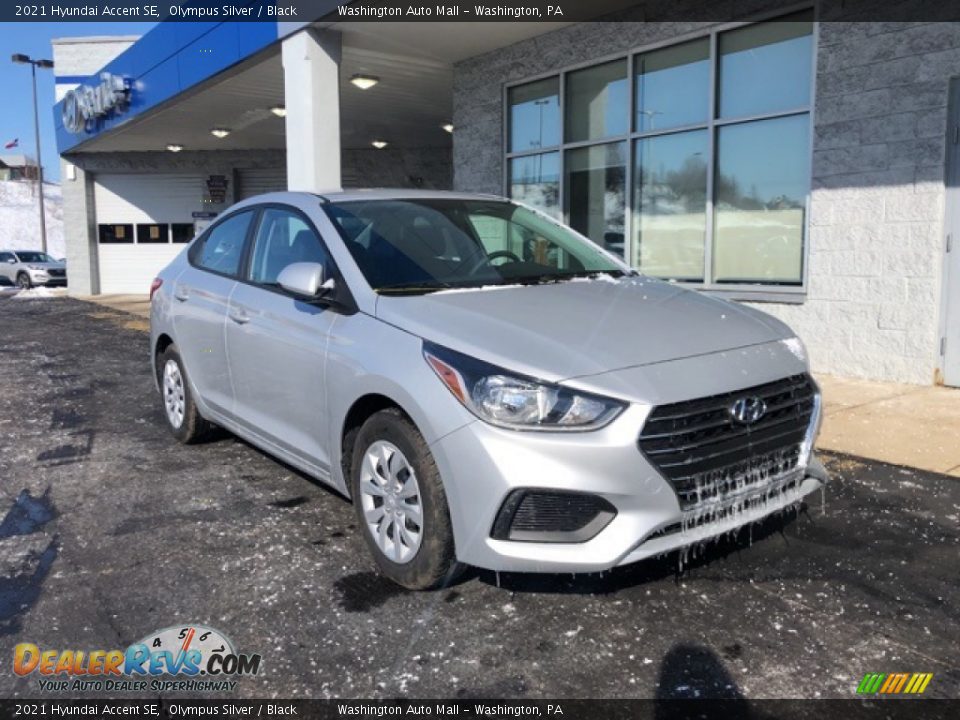 2021 Hyundai Accent SE Olympus Silver / Black Photo #1