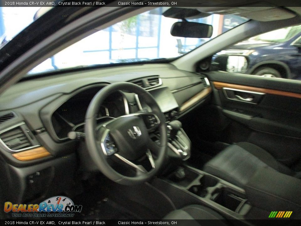 2018 Honda CR-V EX AWD Crystal Black Pearl / Black Photo #27