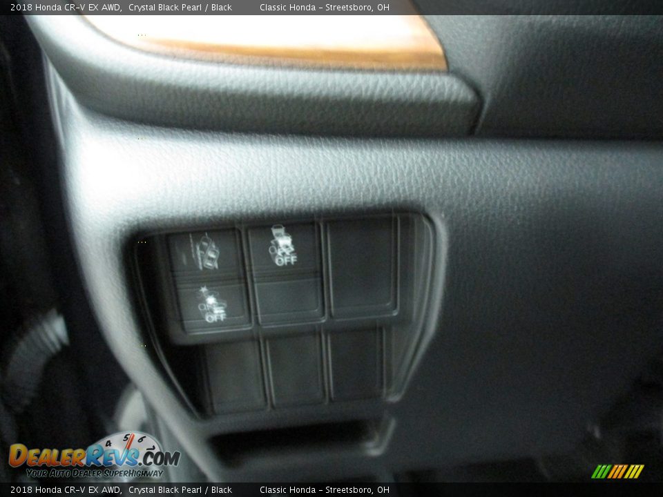 2018 Honda CR-V EX AWD Crystal Black Pearl / Black Photo #29