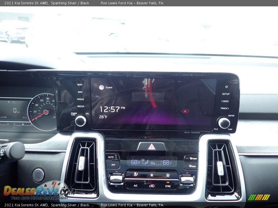 2021 Kia Sorento SX AWD Sparkling Silver / Black Photo #16